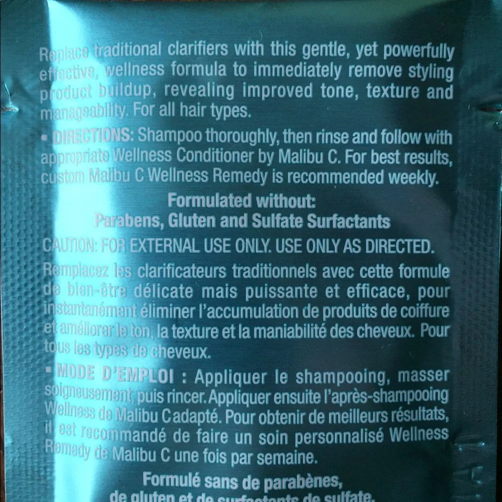 Malibu CPR and UnDoGoo Shampoo Packets and‎ Cap Bundle Color Stain Remover